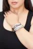 Wide Metallic Bangles Set of 2 sold by Rainbow