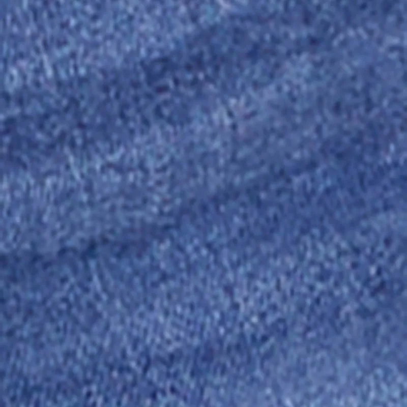 Plus Size WAX High Waisted Denim Shorts with Fixed Cuffs sold by Rainbow product image thumbnail 4