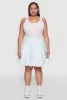 Plus Size Trendy Plaid High Waist Pleated Skirt sold by Rainbow