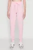 Daisy Mineral Wash Drawstring Waist Varsity Stripe Joggers sold by Rainbow