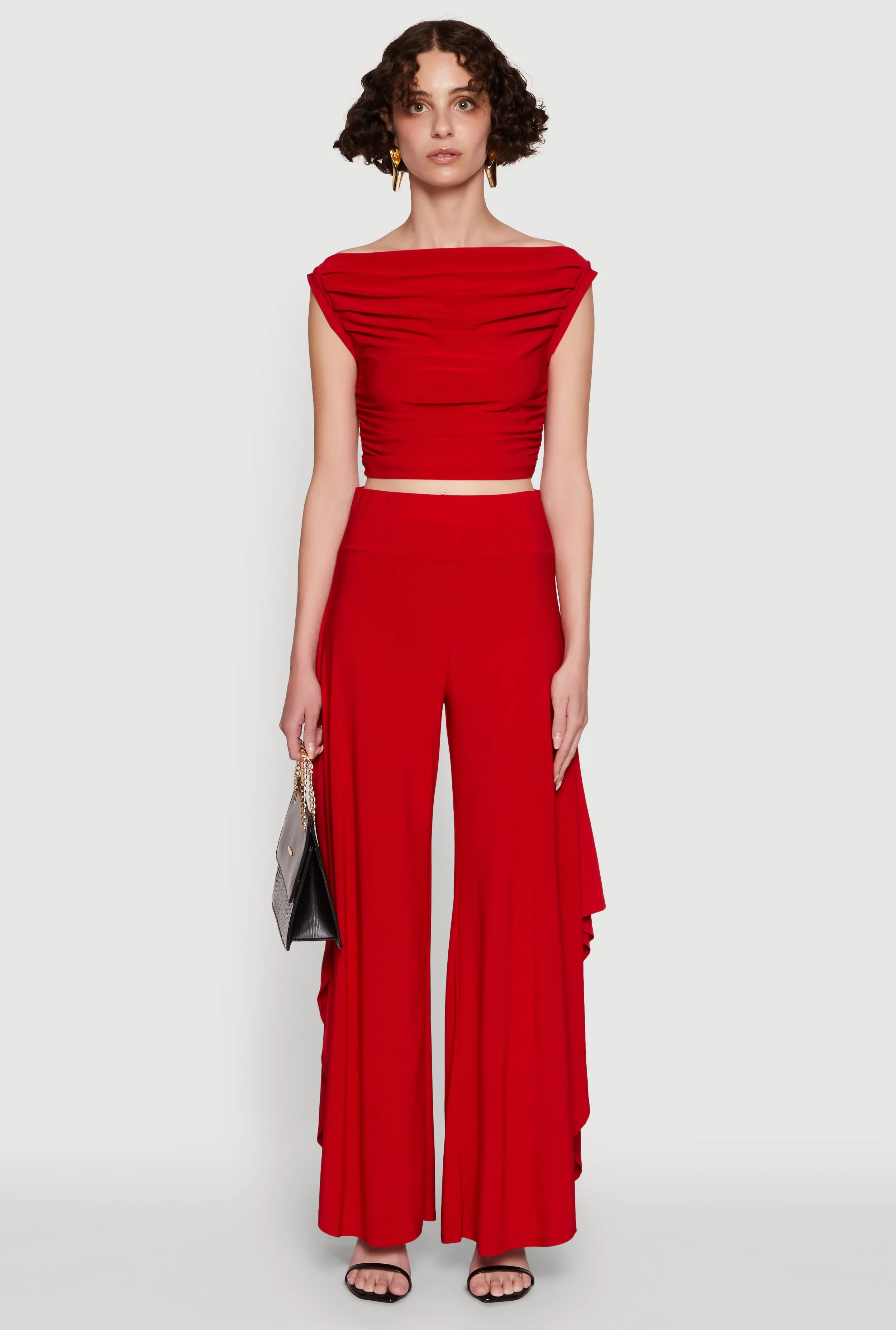 Chic Sleeveless Pleated Blouse sold by Rainbow product image thumbnail 2