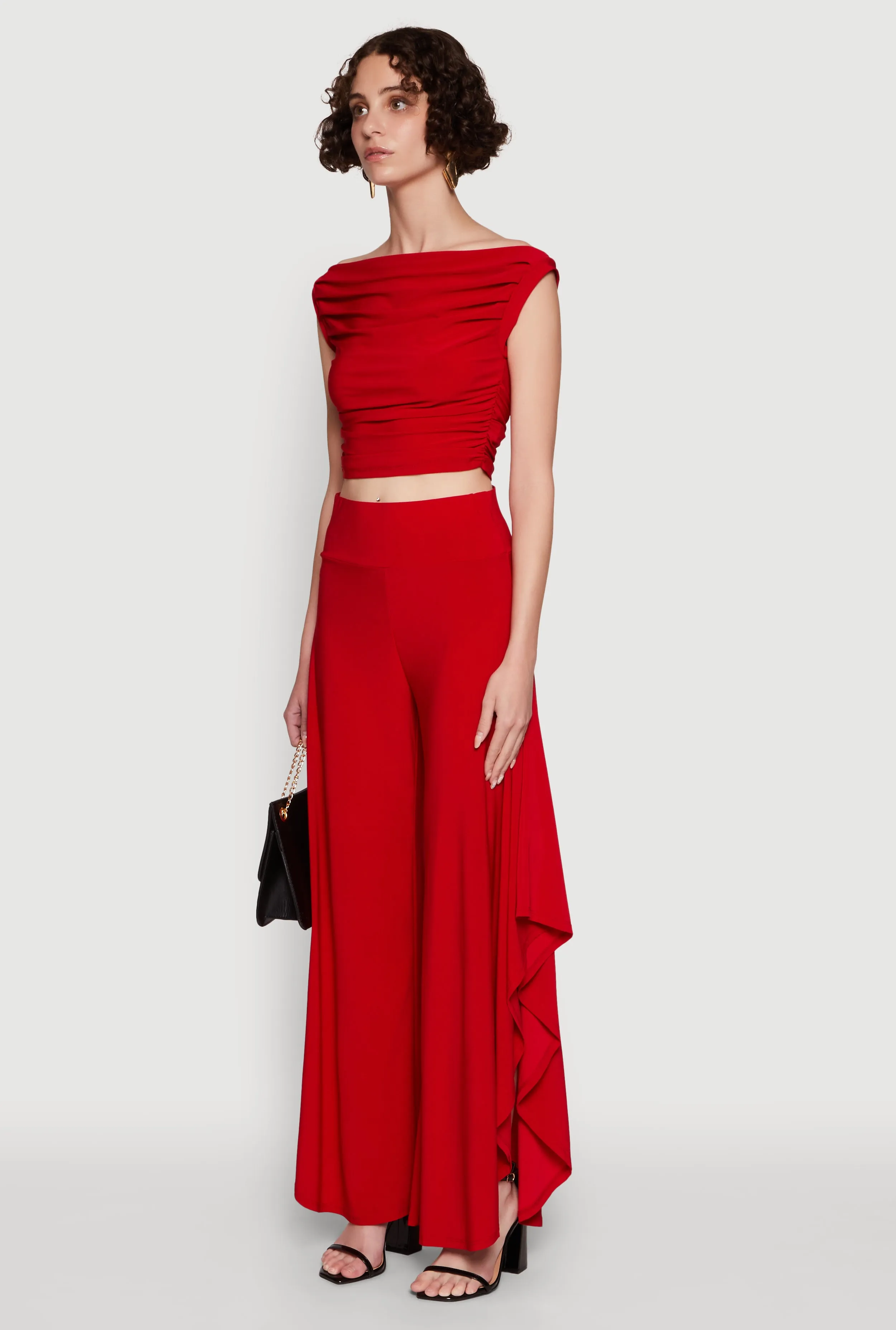 Chic Sleeveless Pleated Blouse sold by Rainbow product image thumbnail 5