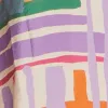 Plus Size Trendy Patterned Crepe Knit Shorts sold by Rainbow