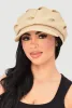 Stylish Glitter Cabbie Hat sold by Rainbow
