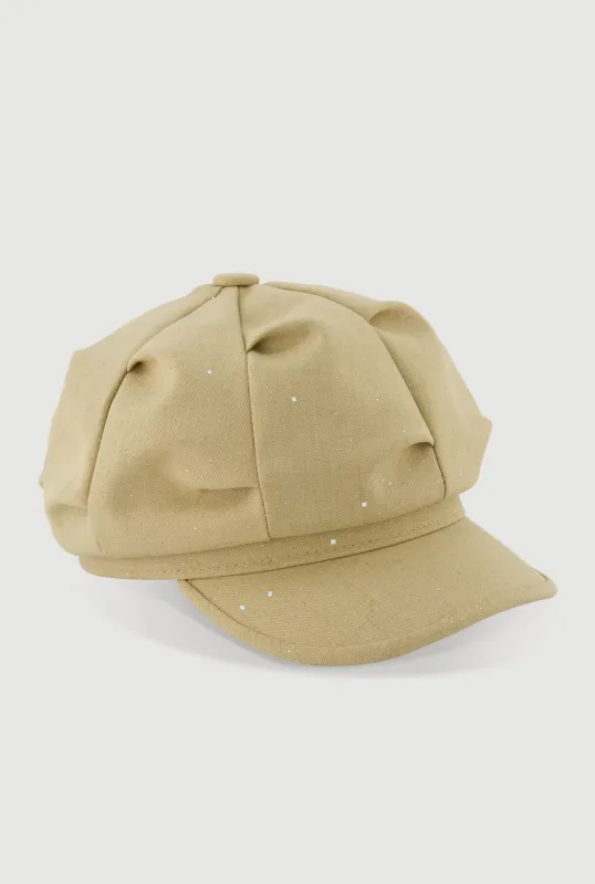 Stylish Glitter Cabbie Hat sold by Rainbow