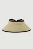 Roll Up Straw Visor with Bow sold by Rainbow