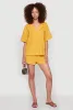 Stylish Gauze Knit Classic Fit Button Front Shirt sold by Rainbow