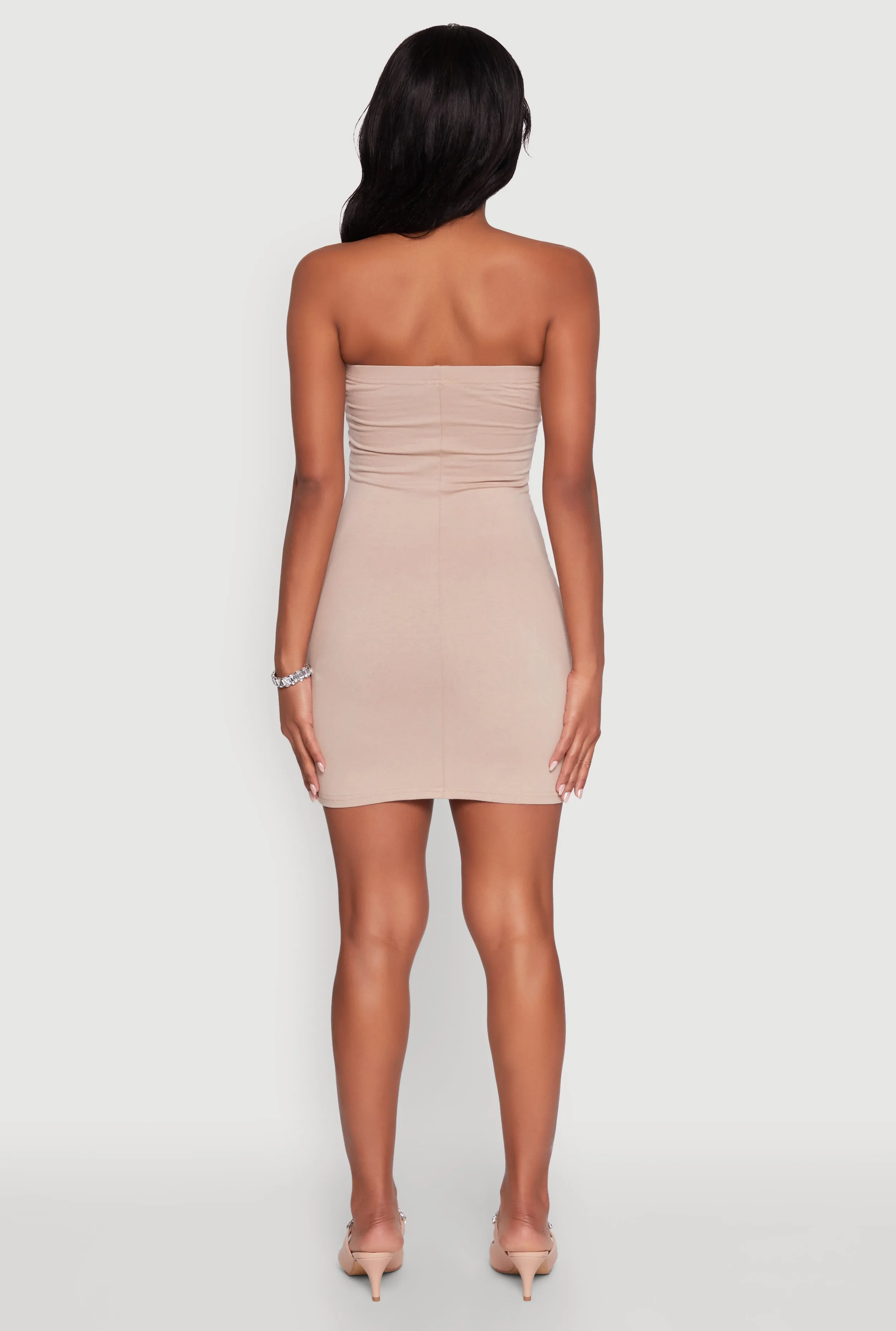 Daisy Mini Tube Dress with Curve Hugging Fit sold by Rainbow product image thumbnail 5