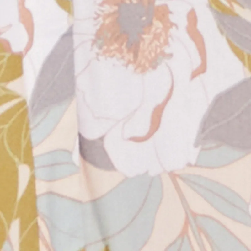 Floral Button Front Belted Shirt Dress sold by Rainbow product image thumbnail 4