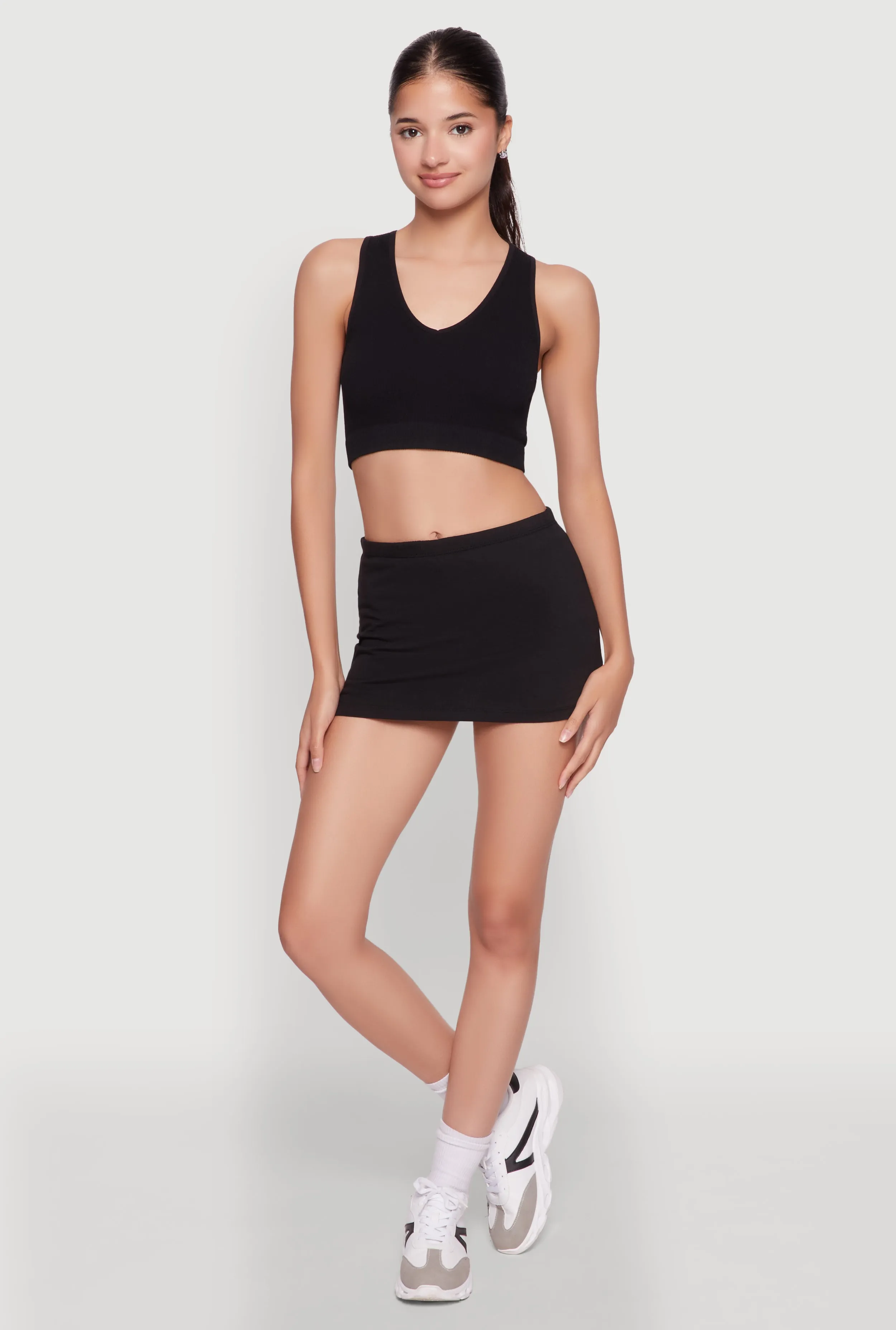 Chic High Waisted Lined Pencil Skirt sold by Rainbow