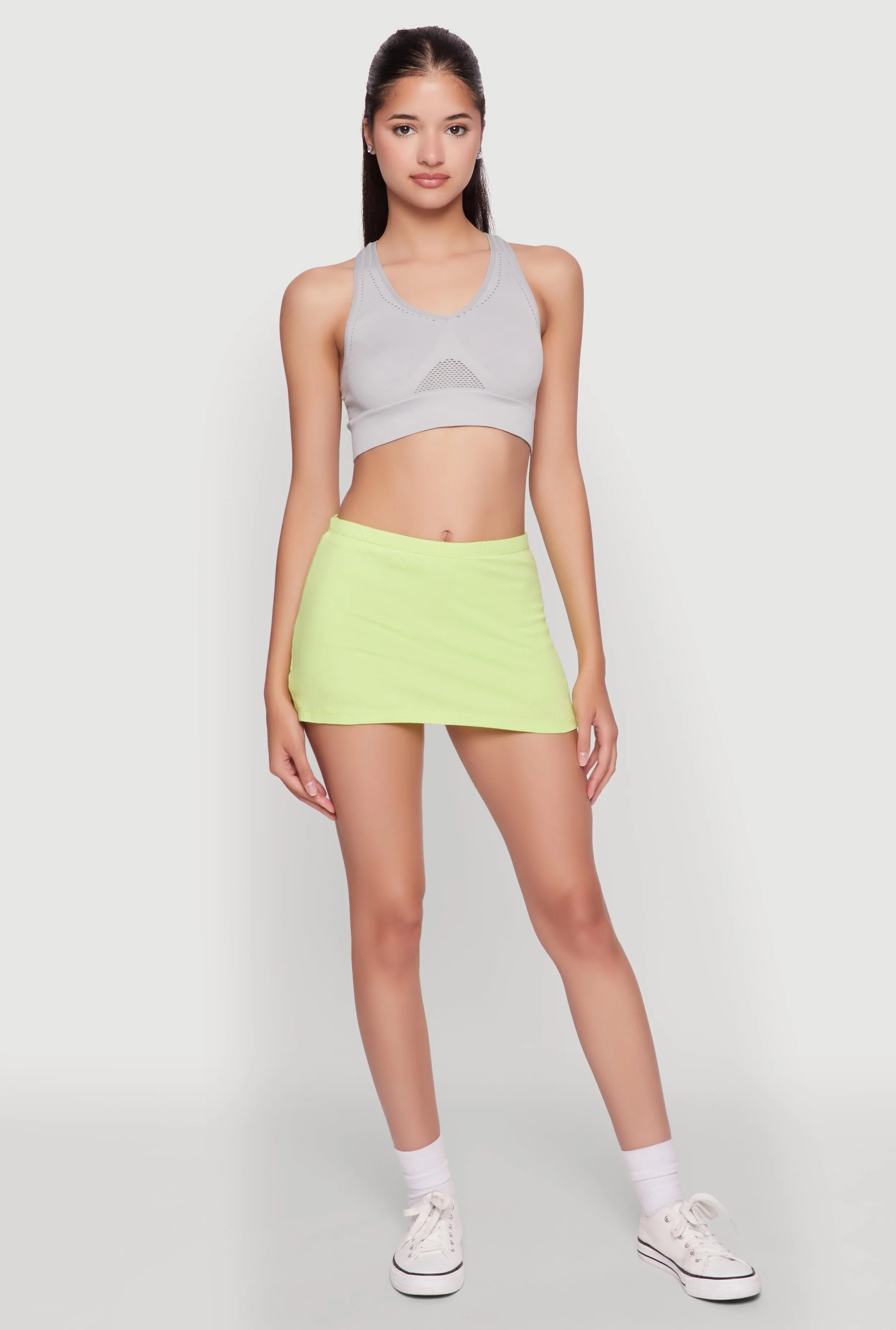 Chic High Waisted Lined Pencil Skirt sold by Rainbow