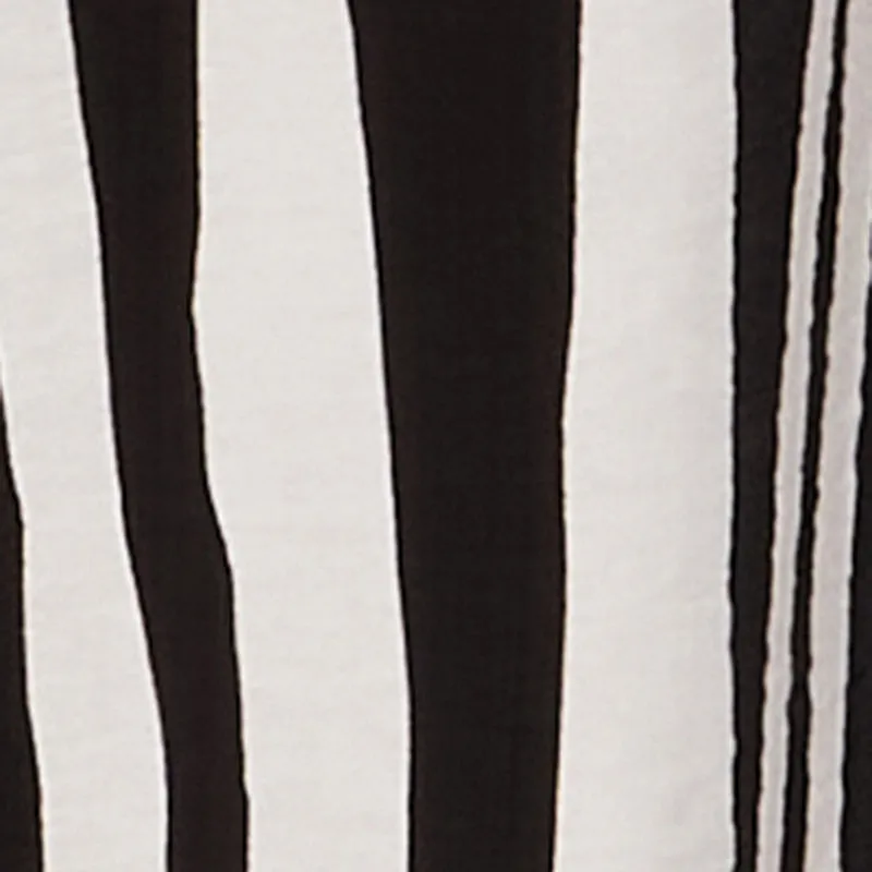 Plus Size Zebra Print Square Neck Cami Dress with Cargo Pockets sold by Rainbow product image thumbnail 4