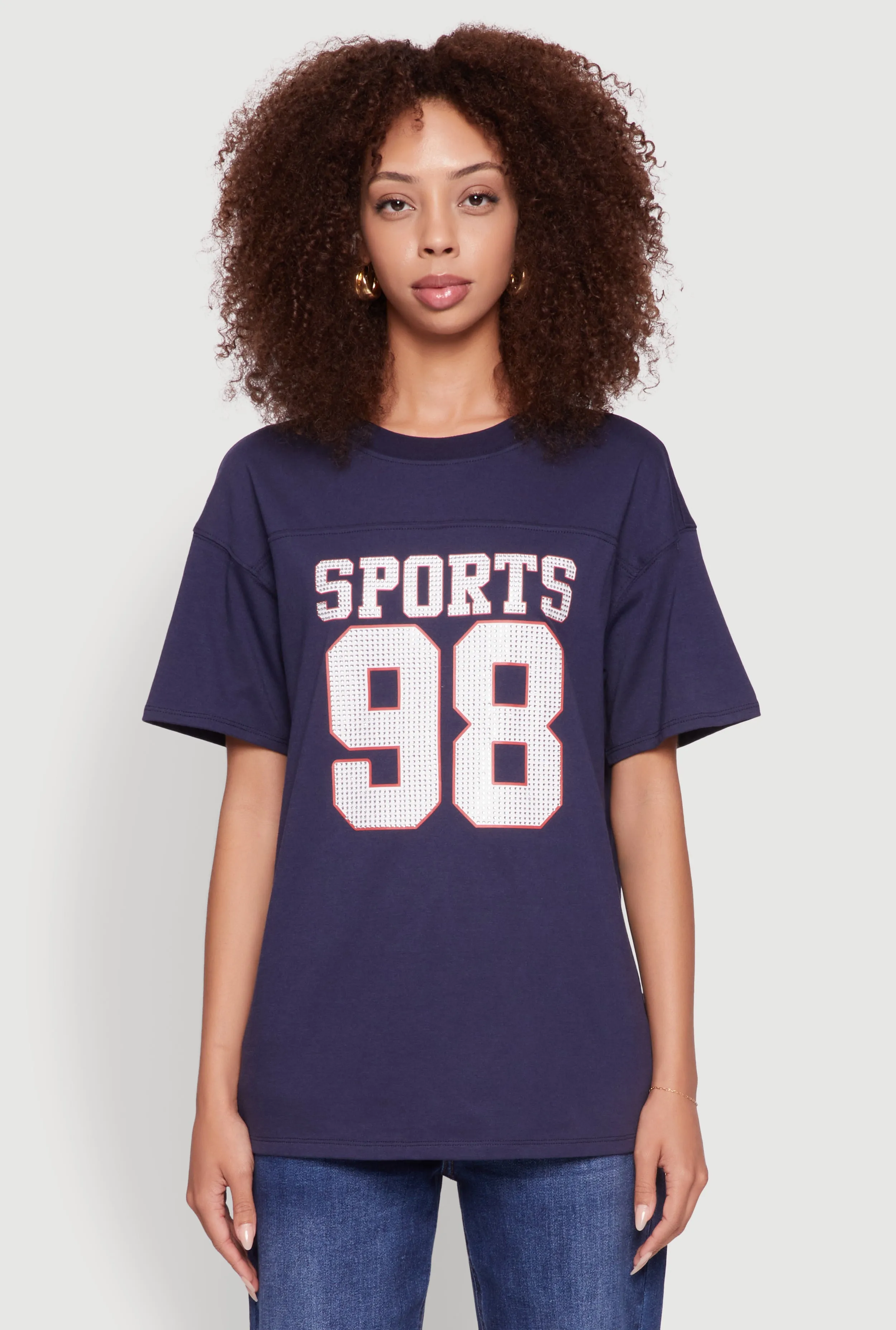 Almost Famous Rhinestone Graphic T-Shirt sold by Rainbow product image thumbnail 2