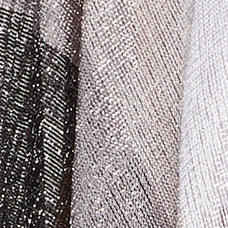 Trendy Fringe Hem Ombre Lurex Cover Up sold by Rainbow product image thumbnail 4