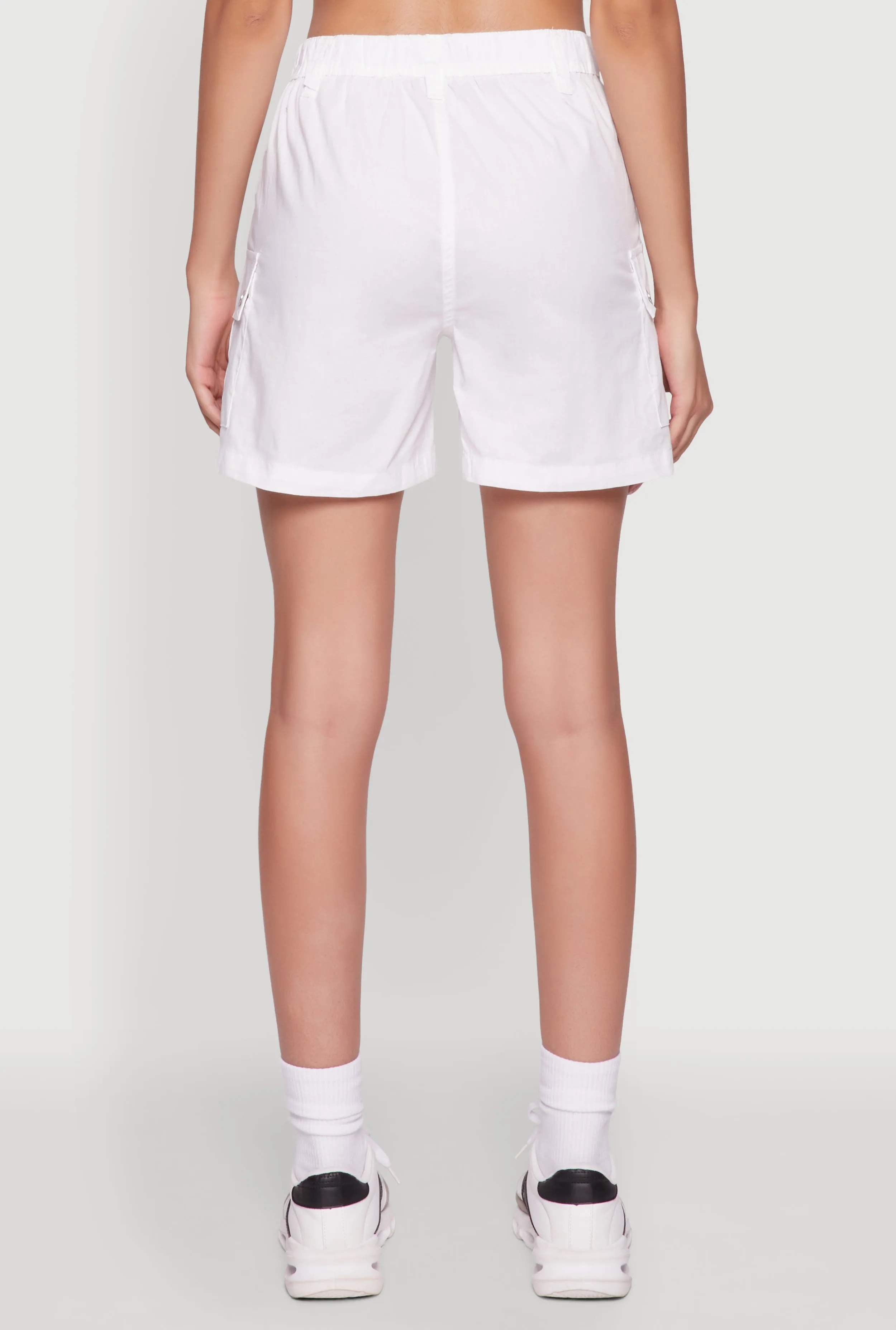 Trendy High Waisted Cargo Shorts sold by Rainbow product image thumbnail 5