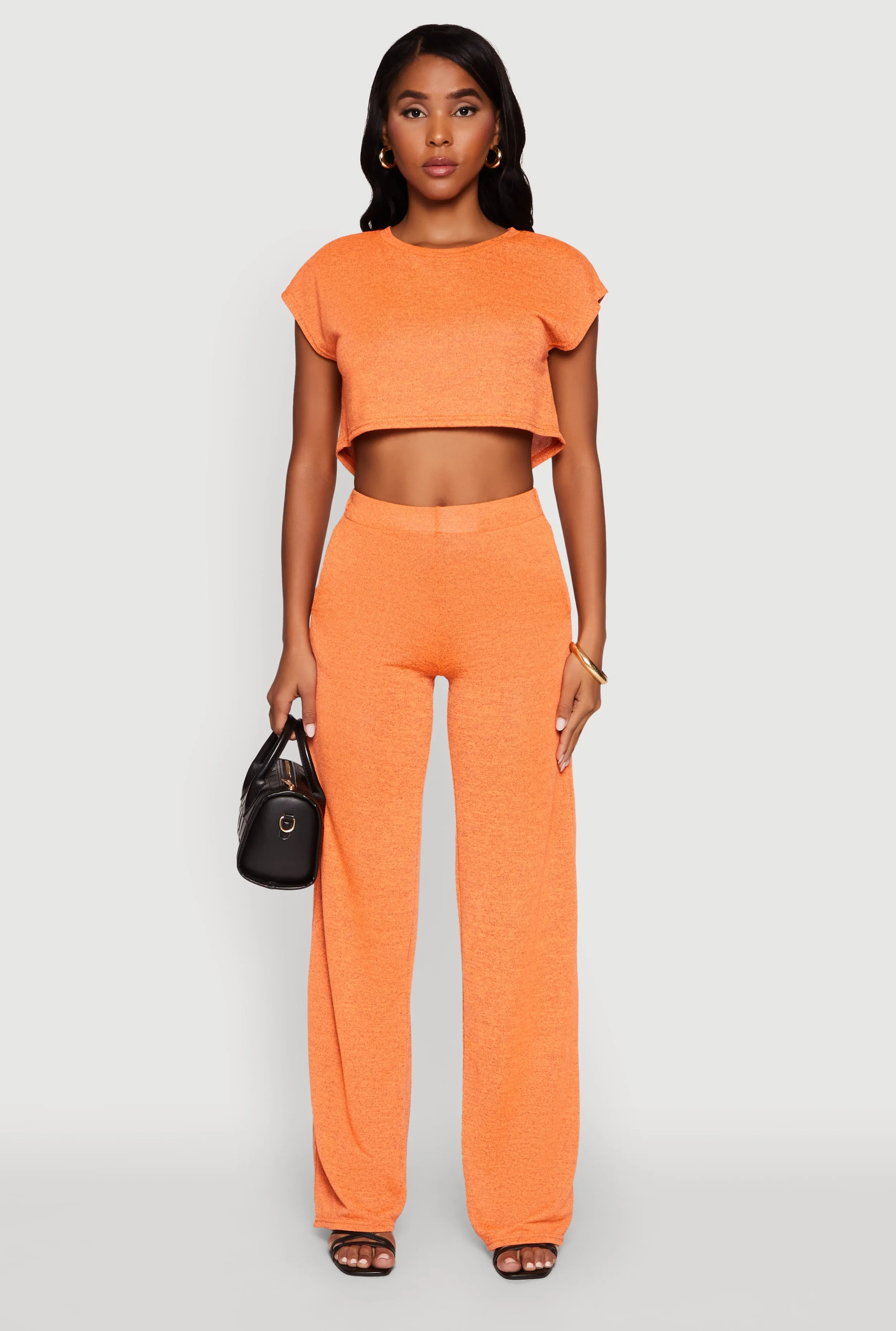 Daisy Dolman Sleeve Cropped Tee sold by Rainbow product image thumbnail 2