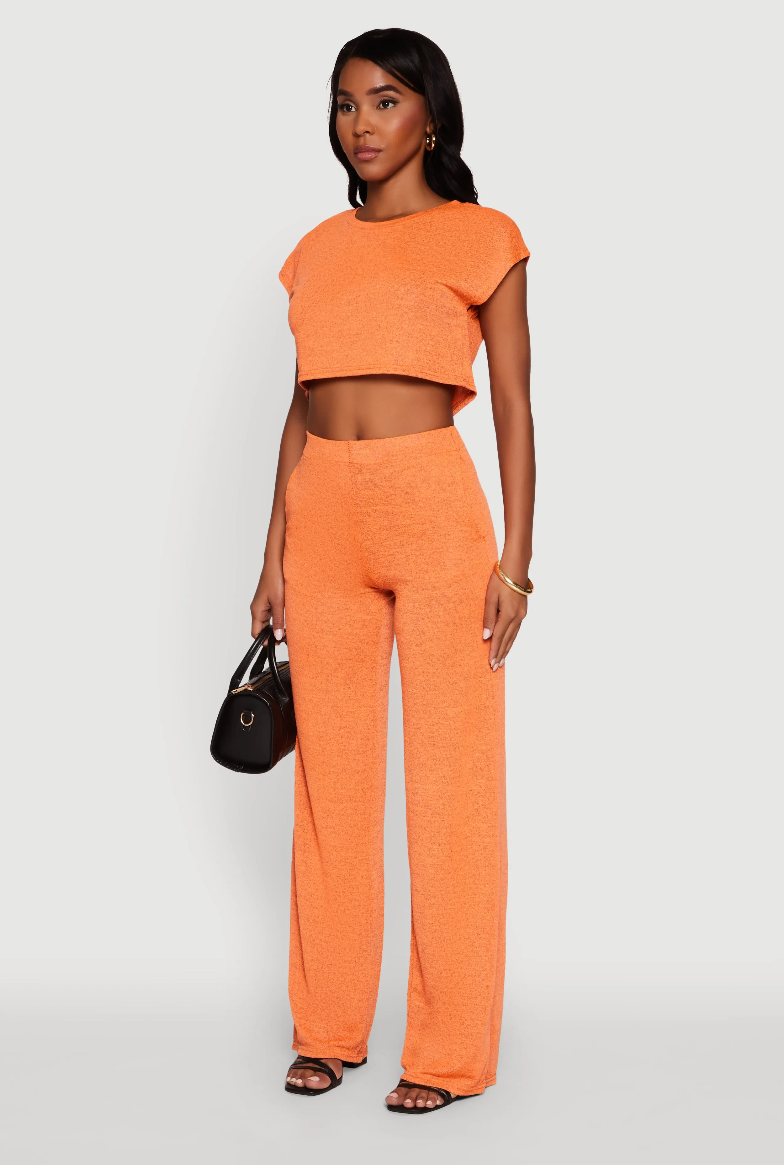 Daisy Dolman Sleeve Cropped Tee sold by Rainbow product image thumbnail 5