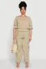 Plus Size Stylish Zip Cargo Pocket Joggers sold by Rainbow