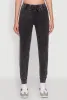 Daisy Mineral Wash Drawstring Waist Varsity Stripe Joggers sold by Rainbow