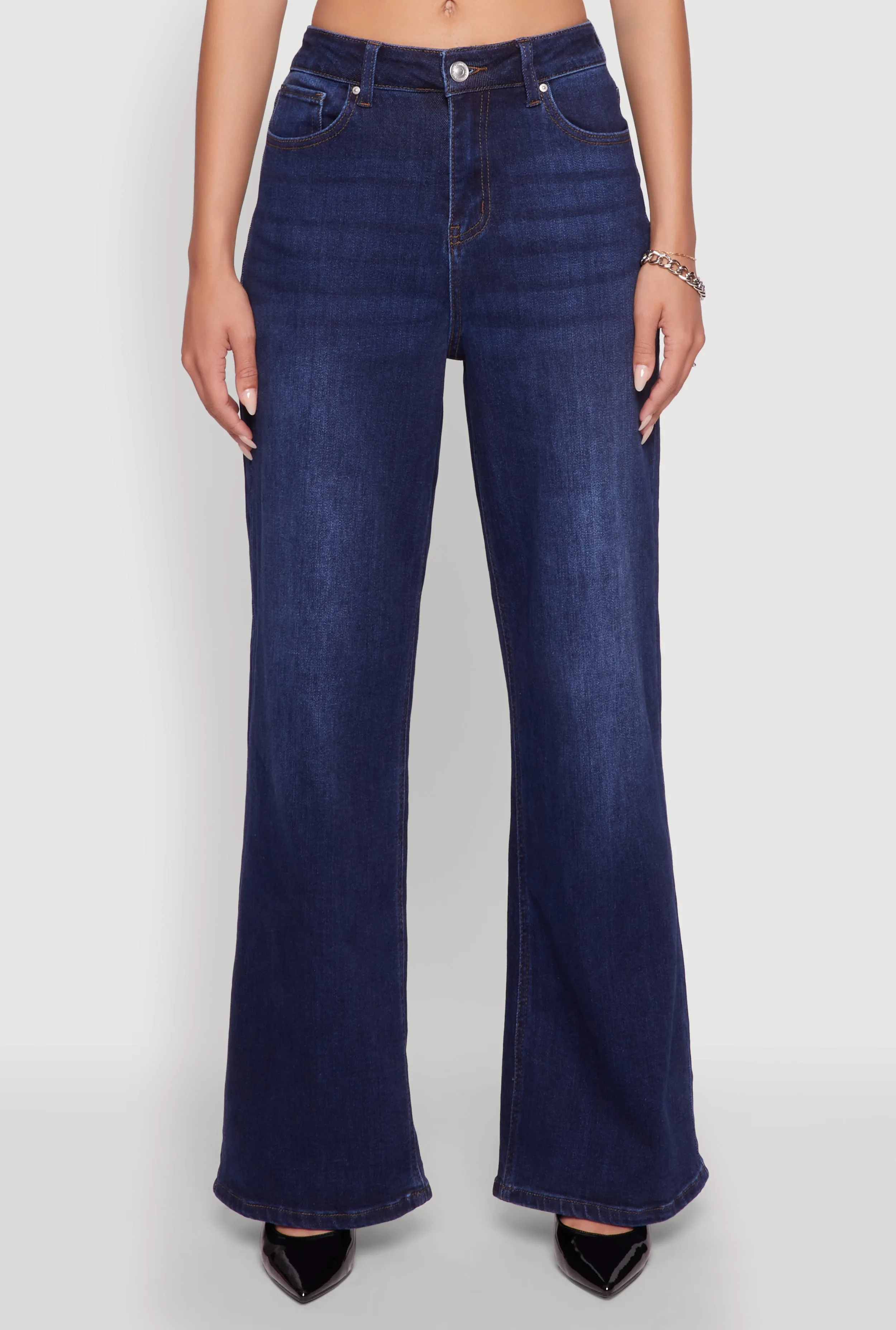 WAX Whiskered Wide Leg Jeans sold by Rainbow product image thumbnail 5