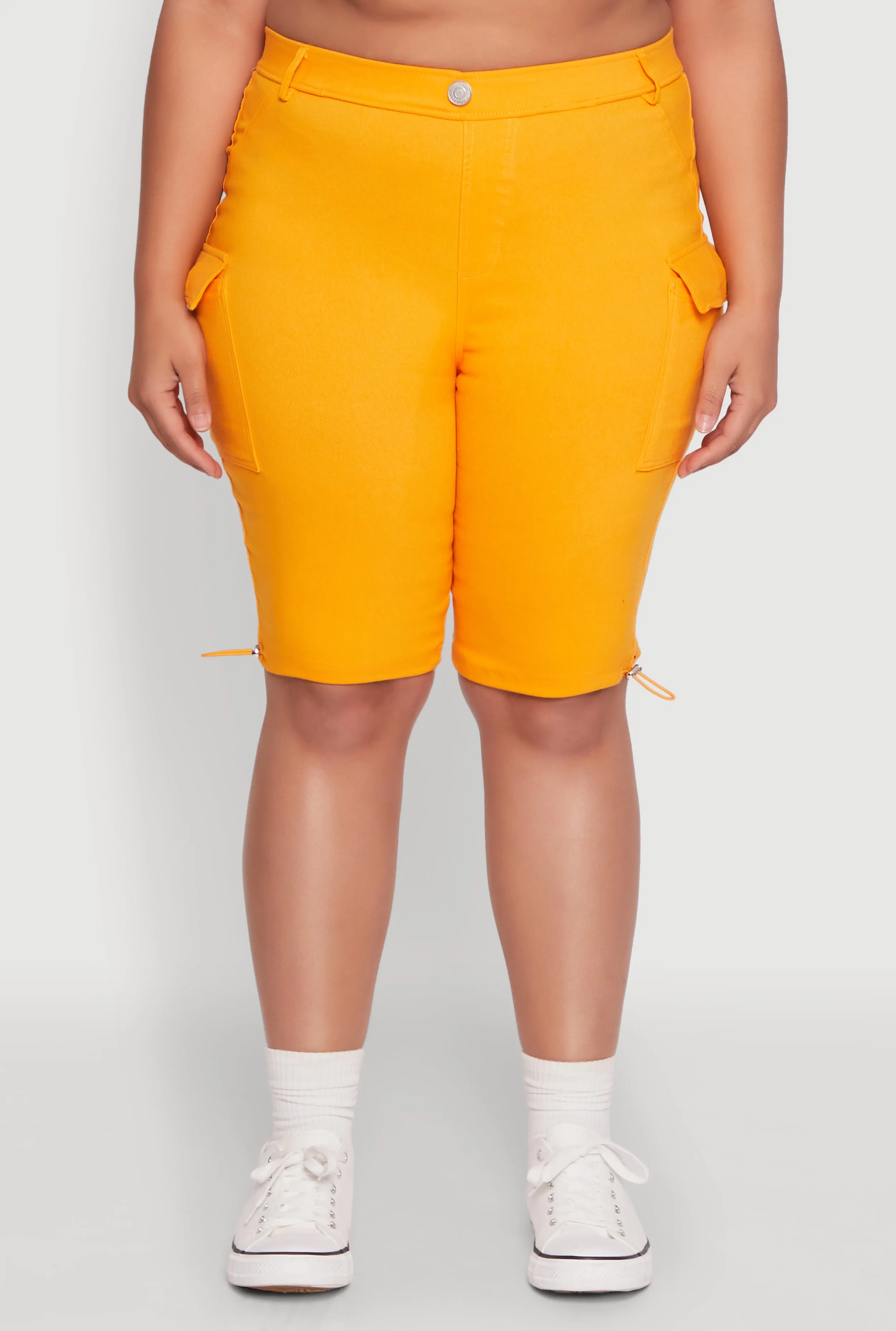 Plus Size Hyperstretch Bermuda Shorts with Cargo Pockets sold by Rainbow product image thumbnail 5