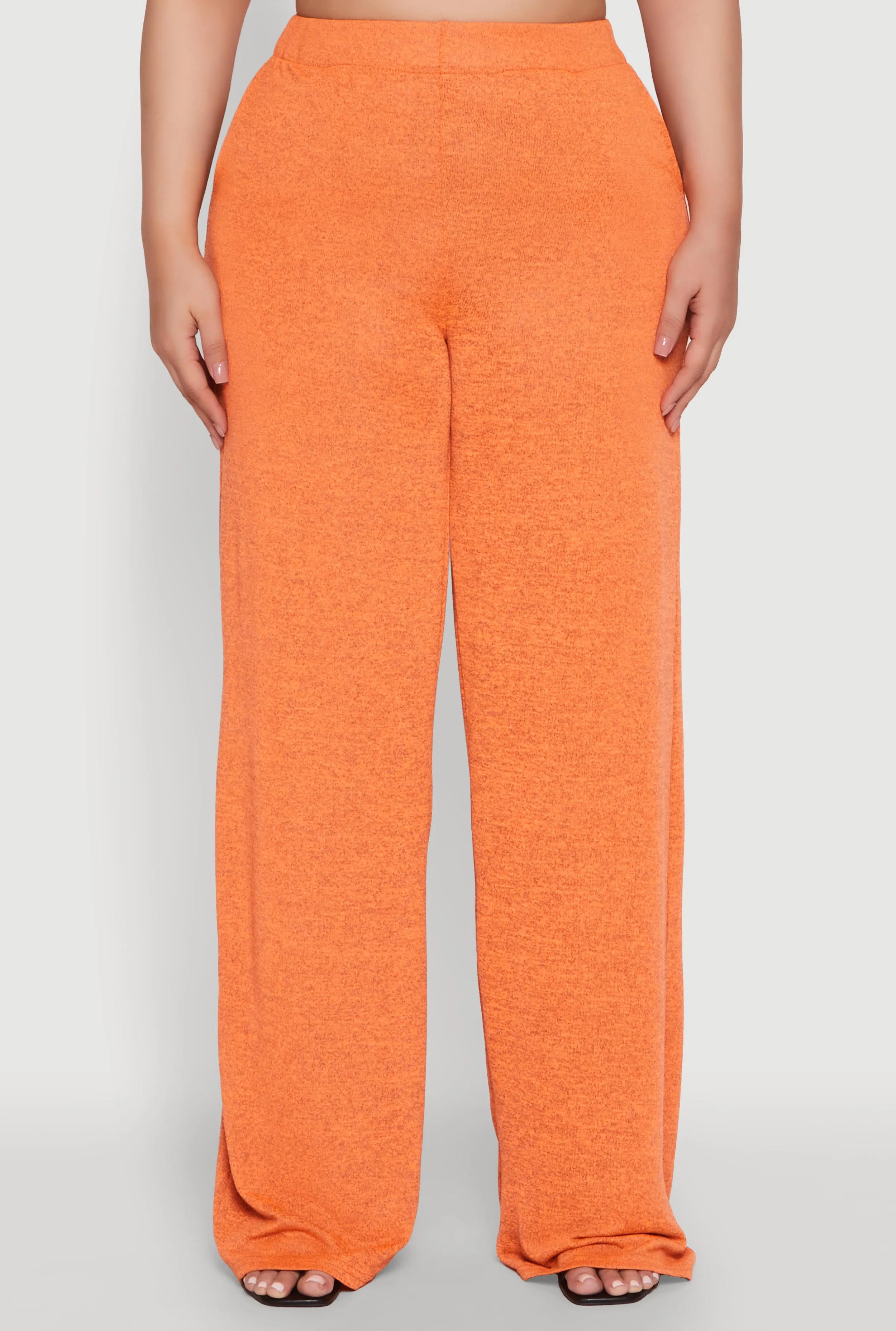 Plus Size Daisy High Waisted Wide Leg Palazzo Pants sold by Rainbow product image thumbnail 3