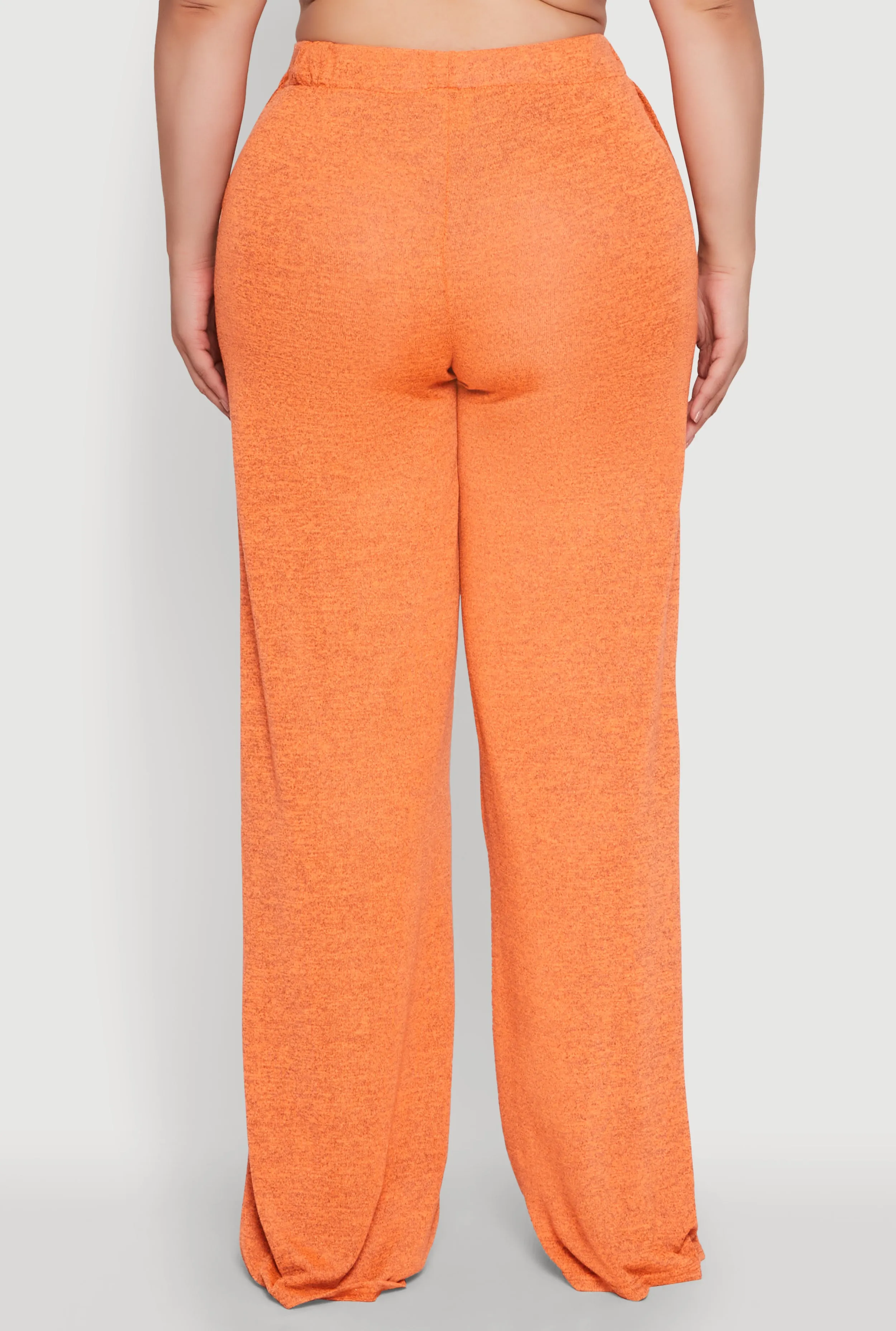 Plus Size Daisy High Waisted Wide Leg Palazzo Pants sold by Rainbow product image thumbnail 5