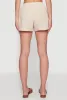 Trendy Gauze Knit High Waisted Pull On Shorts with Pockets sold by Rainbow