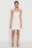 Chic Sundress with Tie Straps and Sweetheart Neckline sold by Rainbow