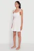 Chic Sundress with Tie Straps and Sweetheart Neckline sold by Rainbow