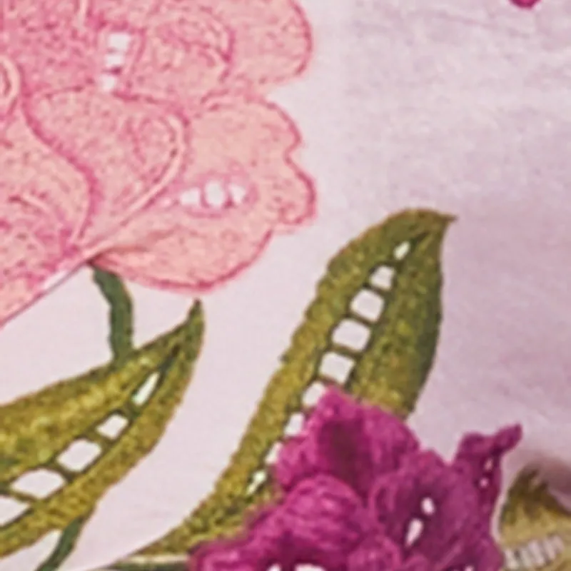 Crepe Knit Floral High Waisted Shorts sold by Rainbow product image thumbnail 4