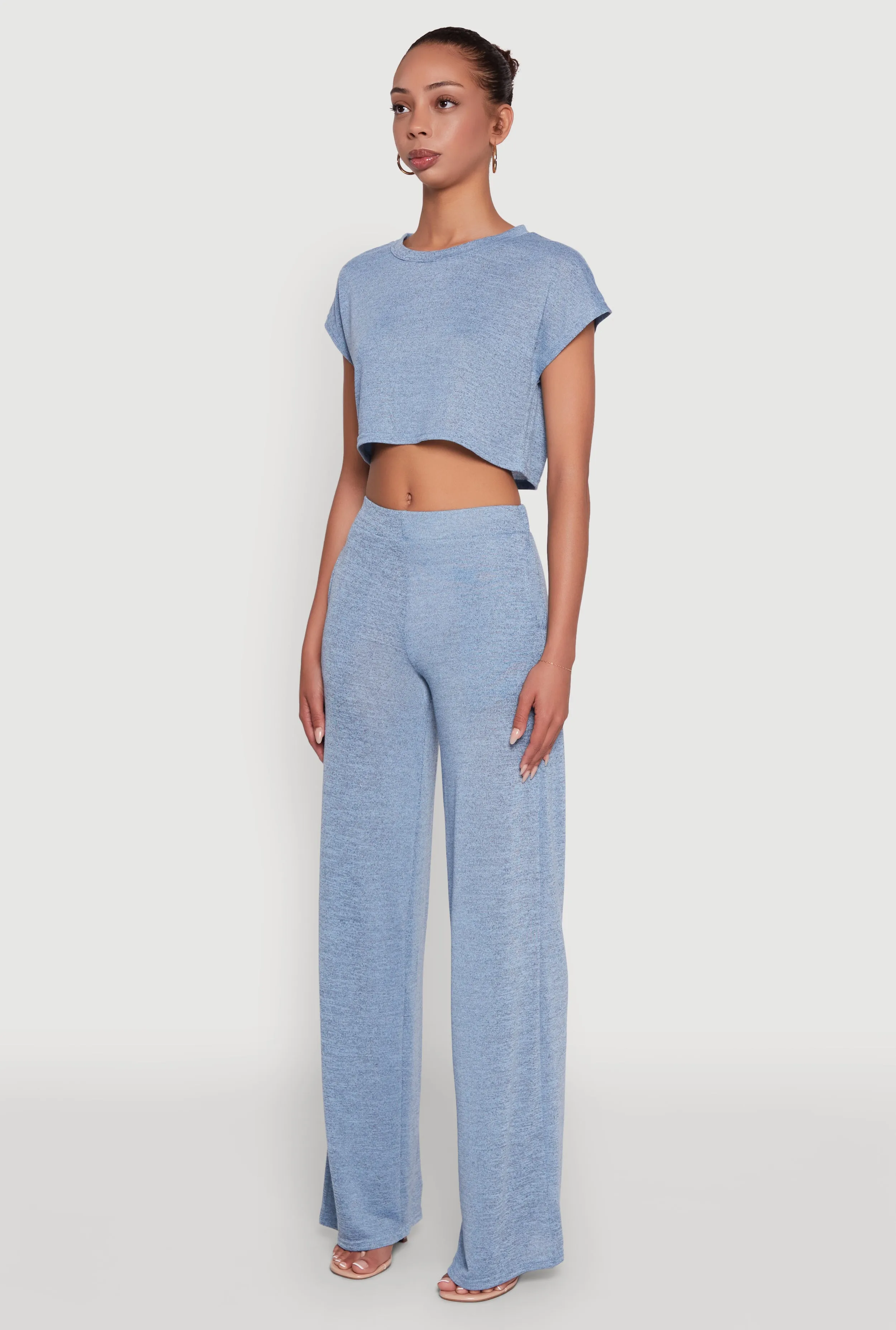 Daisy Dolman Sleeve Cropped Tee sold by Rainbow product image thumbnail 5