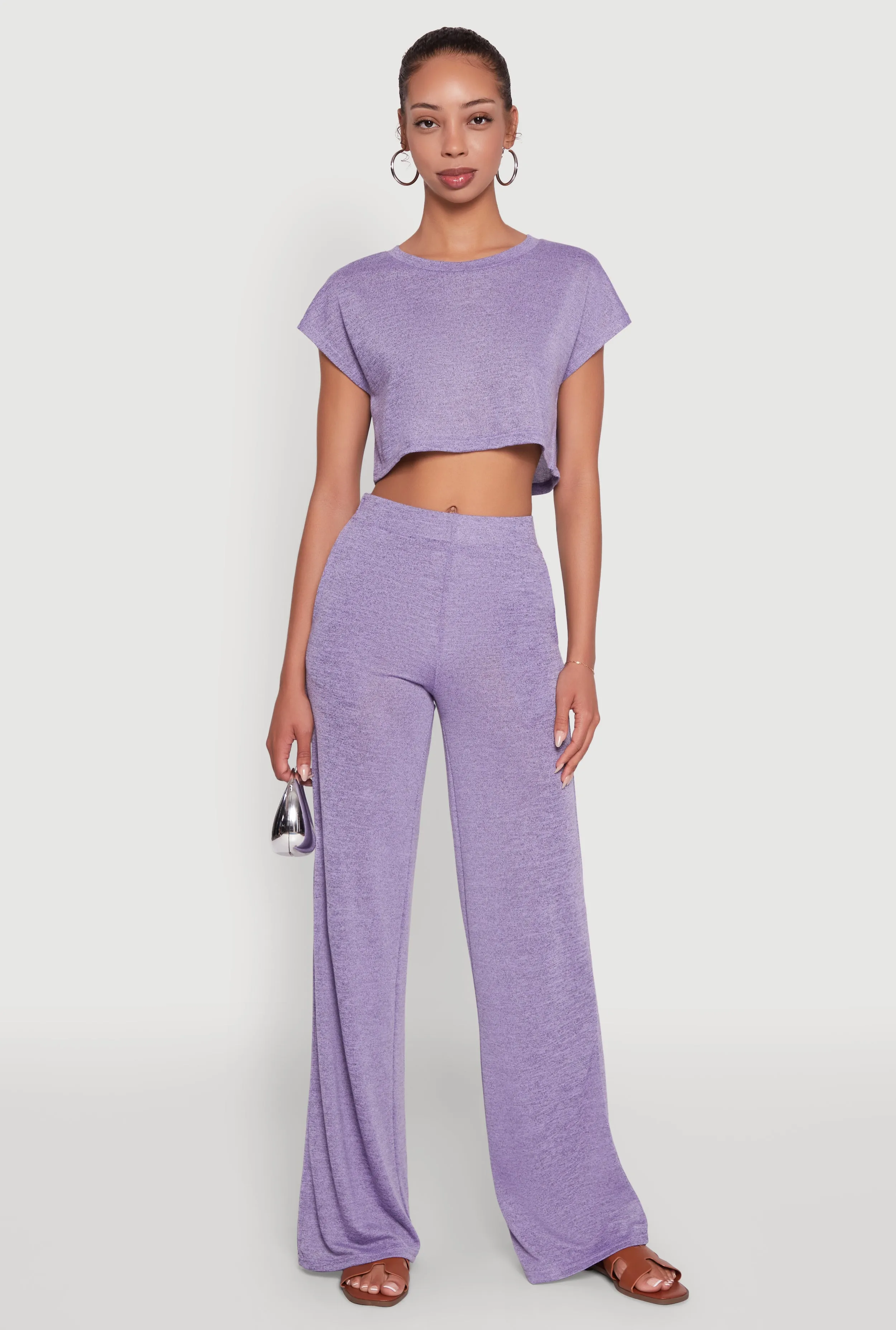 Daisy Dolman Sleeve Cropped Tee sold by Rainbow product image thumbnail 2