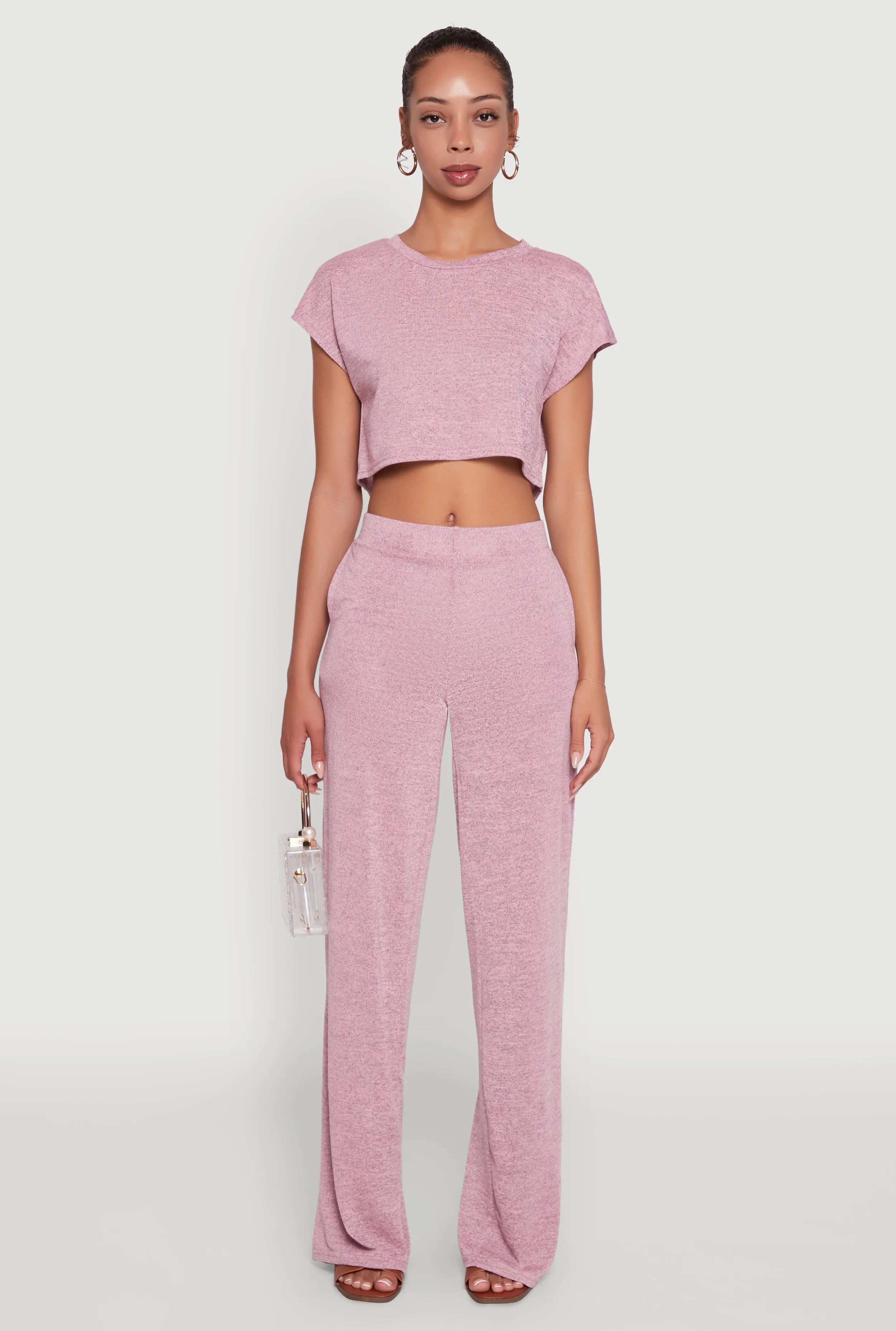 Daisy Dolman Sleeve Cropped Tee sold by Rainbow product image thumbnail 3