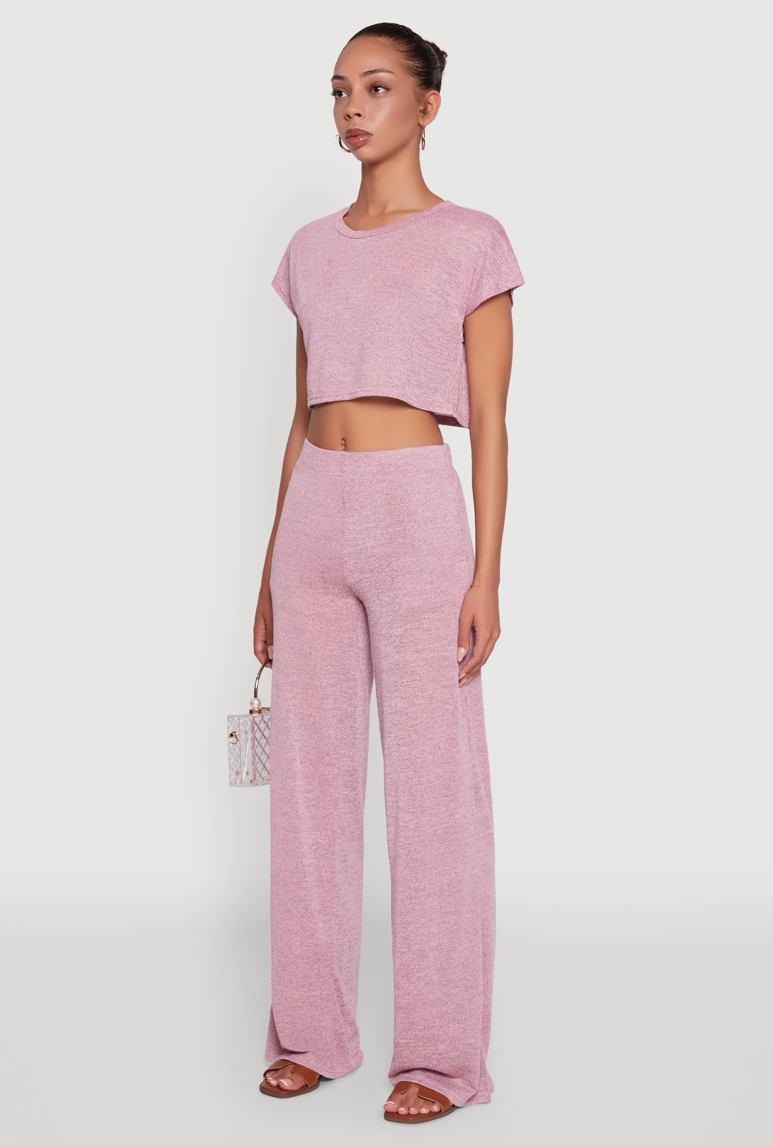 Daisy Dolman Sleeve Cropped Tee sold by Rainbow product image thumbnail 5