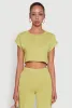 Daisy Dolman Sleeve Cropped Tee sold by Rainbow