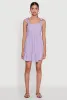 Chic Sundress with Tie Straps and Sweetheart Neckline sold by Rainbow