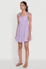 Chic Sundress with Tie Straps and Sweetheart Neckline sold by Rainbow