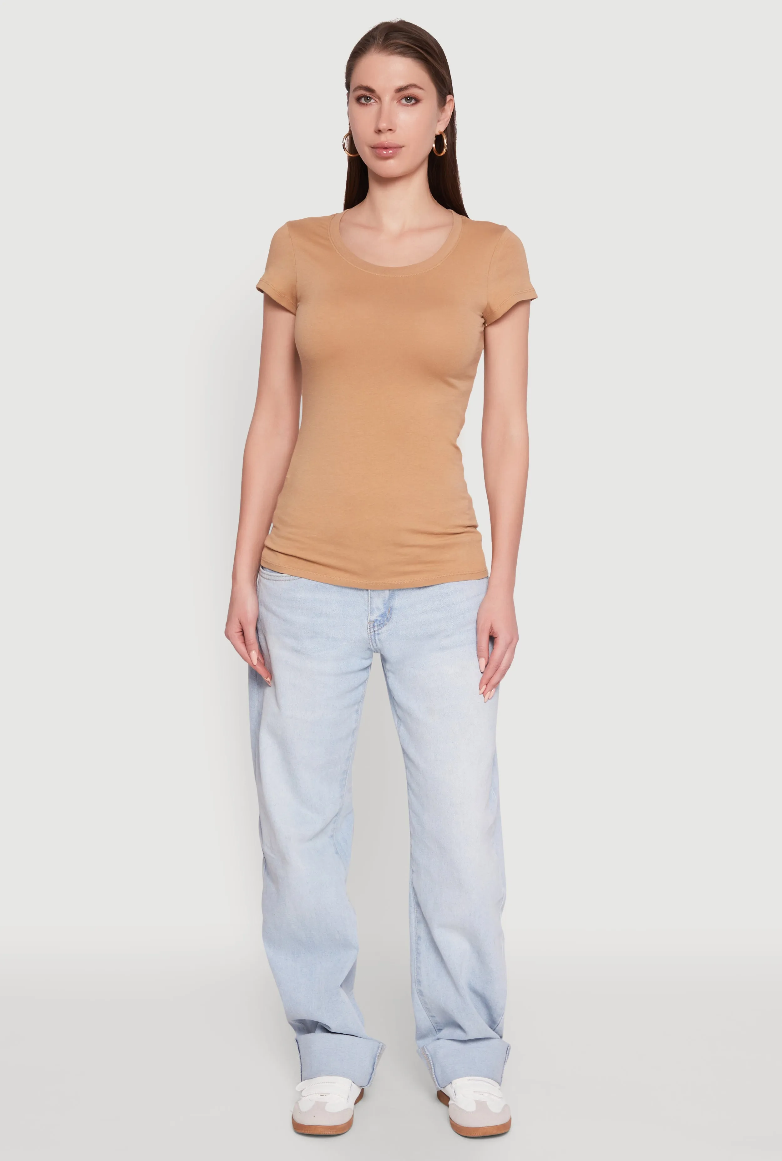 Short Sleeve Scoop Neck Tee sold by Rainbow