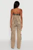 Daisy Mineral Wash Denim Jumpsuit with Cargo Pockets sold by Rainbow