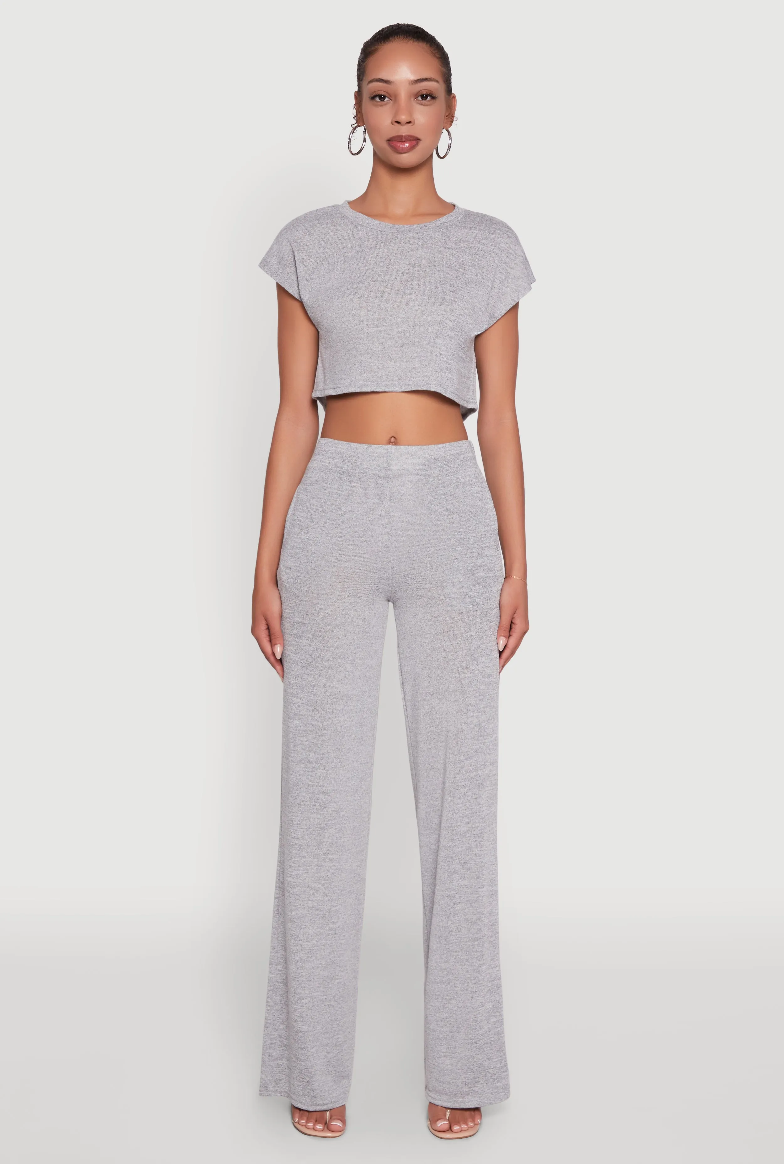 Daisy Dolman Sleeve Cropped Tee sold by Rainbow product image thumbnail 3