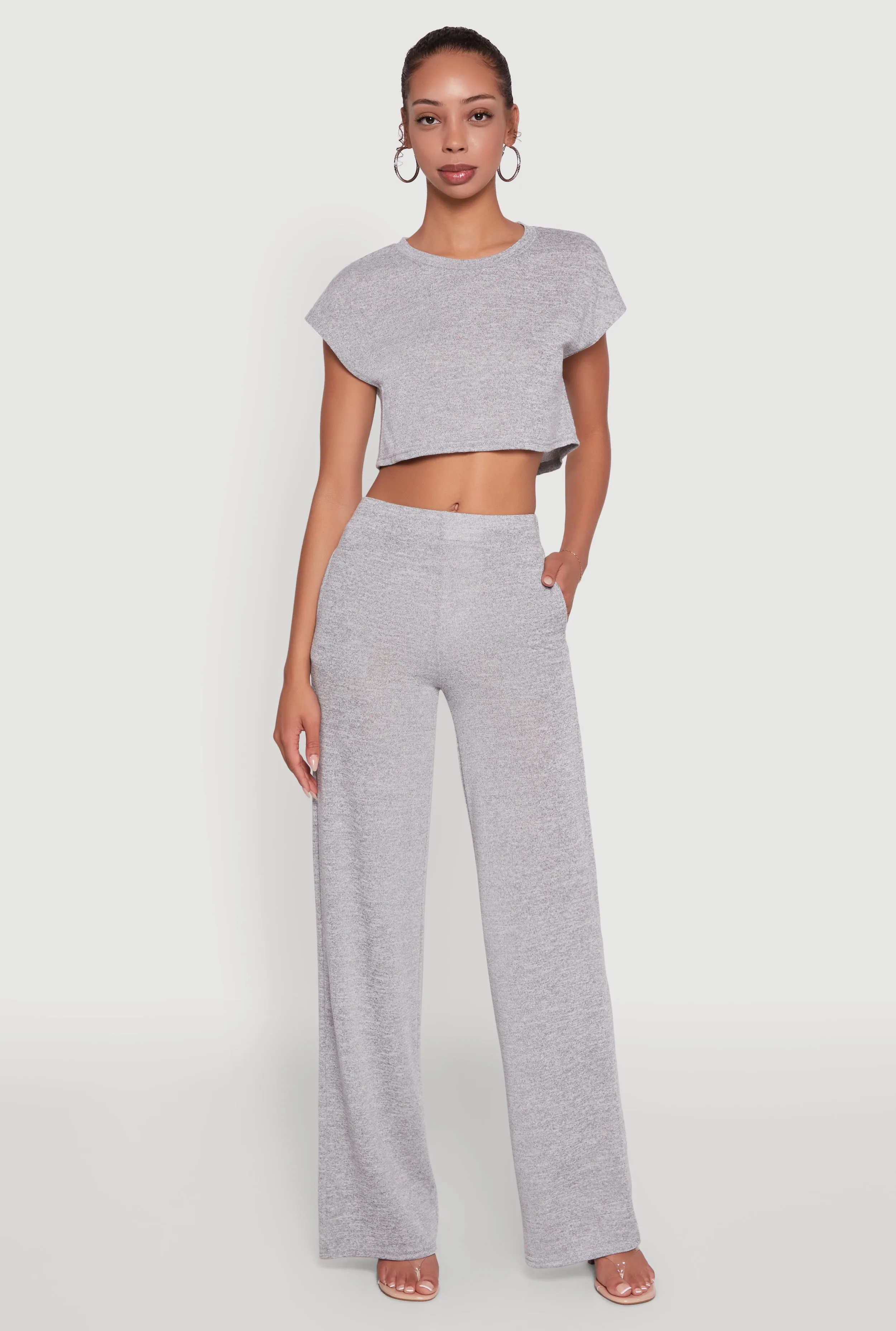 Daisy Dolman Sleeve Cropped Tee sold by Rainbow product image thumbnail 2