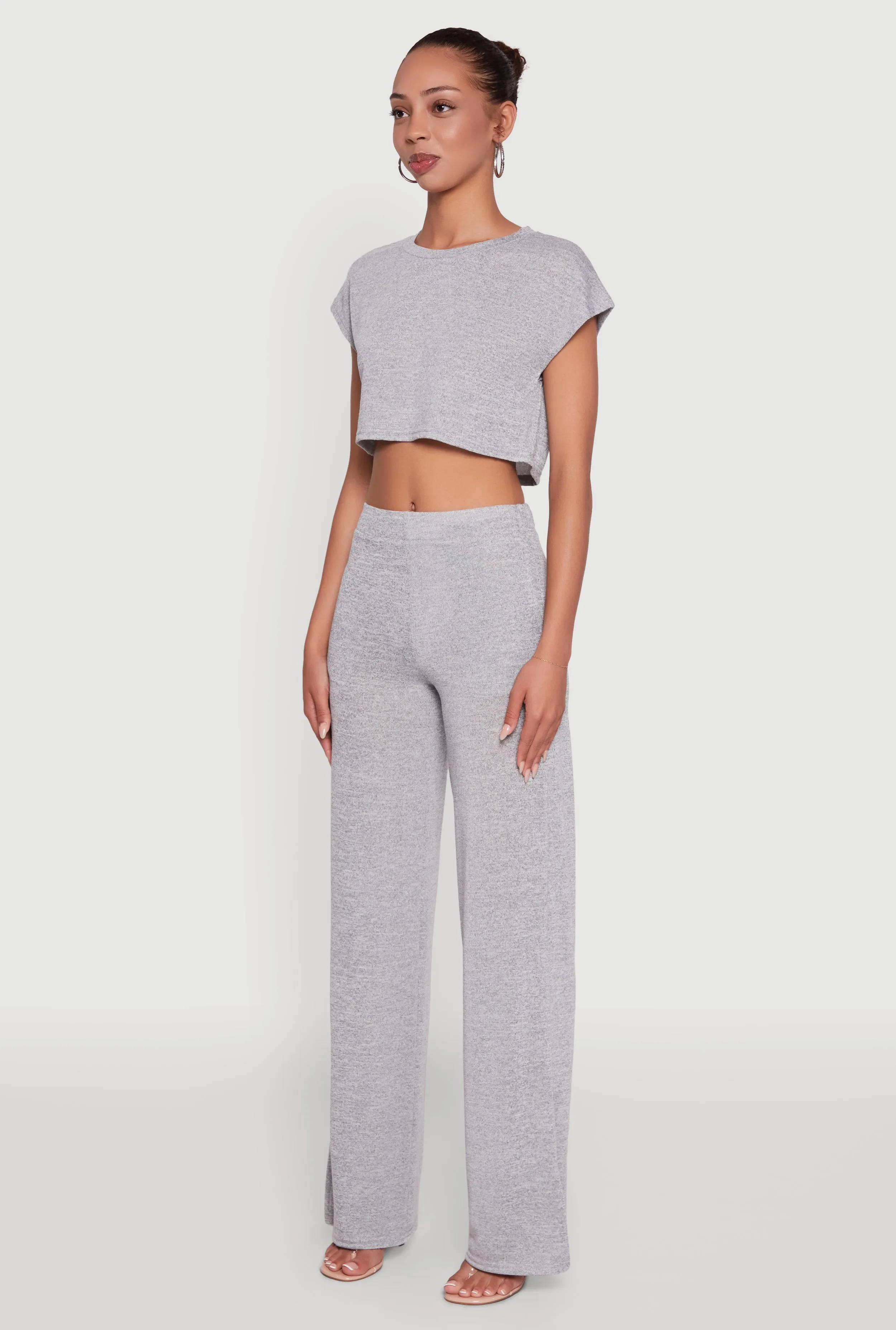 Daisy Dolman Sleeve Cropped Tee sold by Rainbow product image thumbnail 5