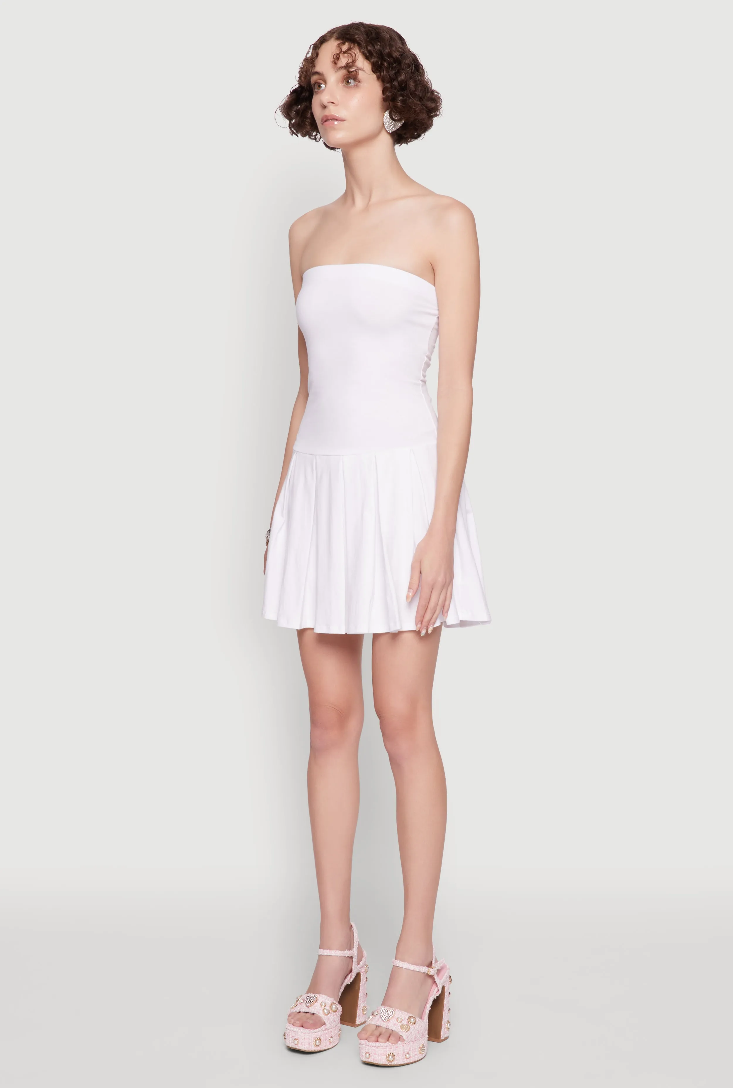 Pleated Skater Dress sold by Rainbow product image thumbnail 3