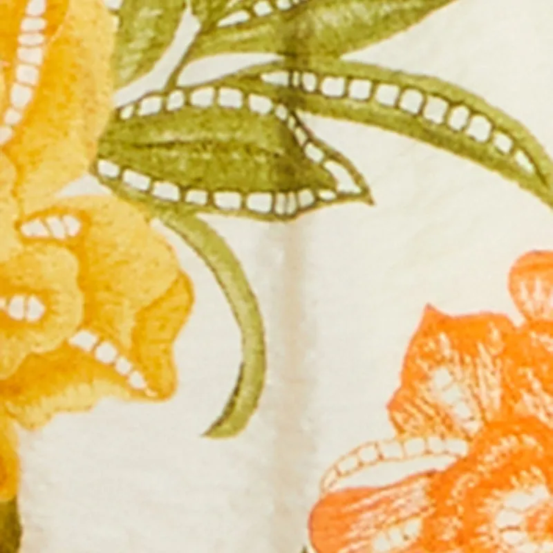 Crepe Knit Floral High Waisted Shorts sold by Rainbow product image thumbnail 4