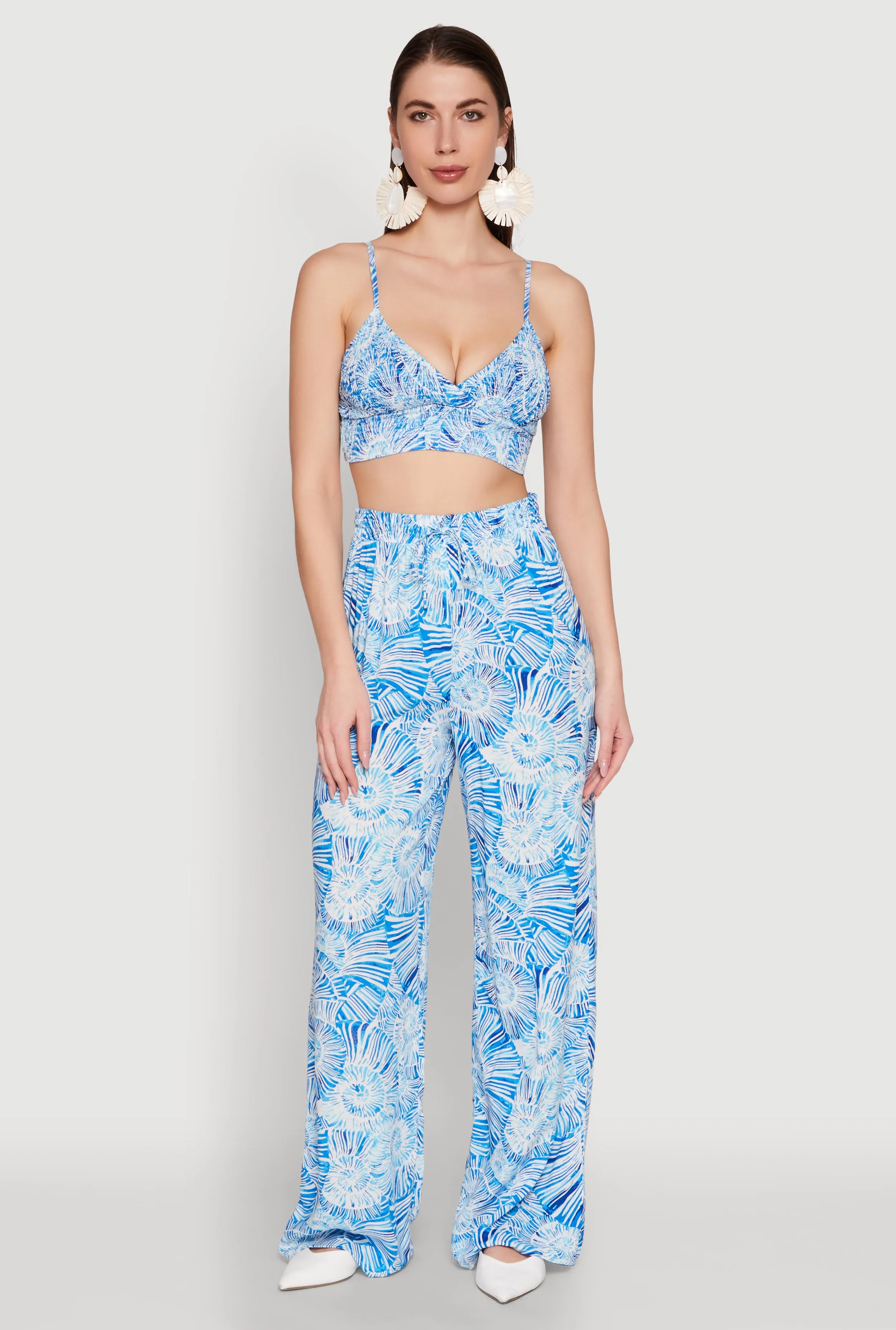 Almost Famous Sleeveless V-Neck Crop Top for Going Out sold by Rainbow product image thumbnail 2