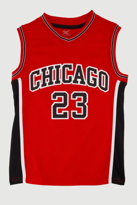 Boys Graphic Basketball Jersey sold by Rainbow