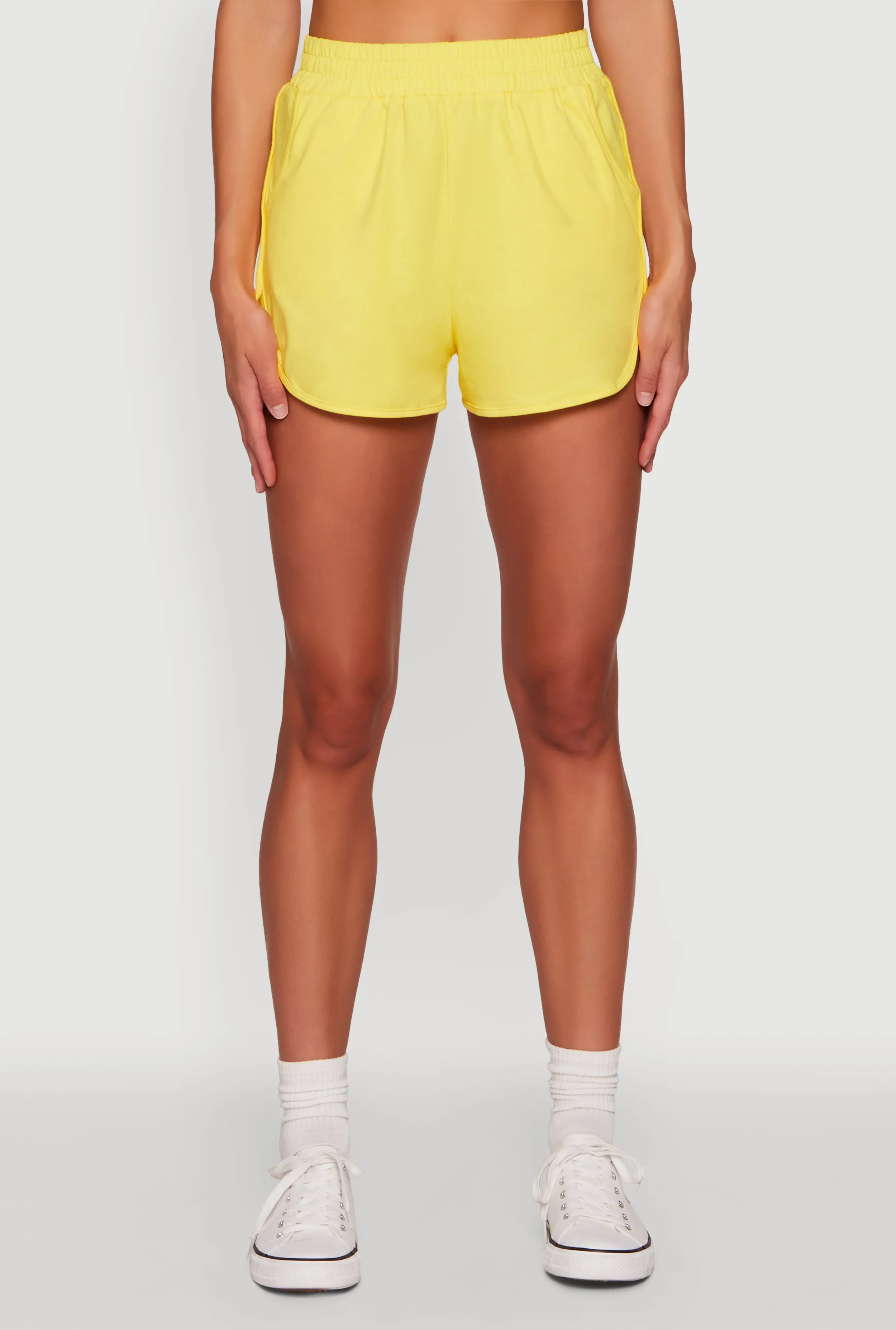 Daisy High Waisted Dolphin Shorts sold by Rainbow product image thumbnail 3