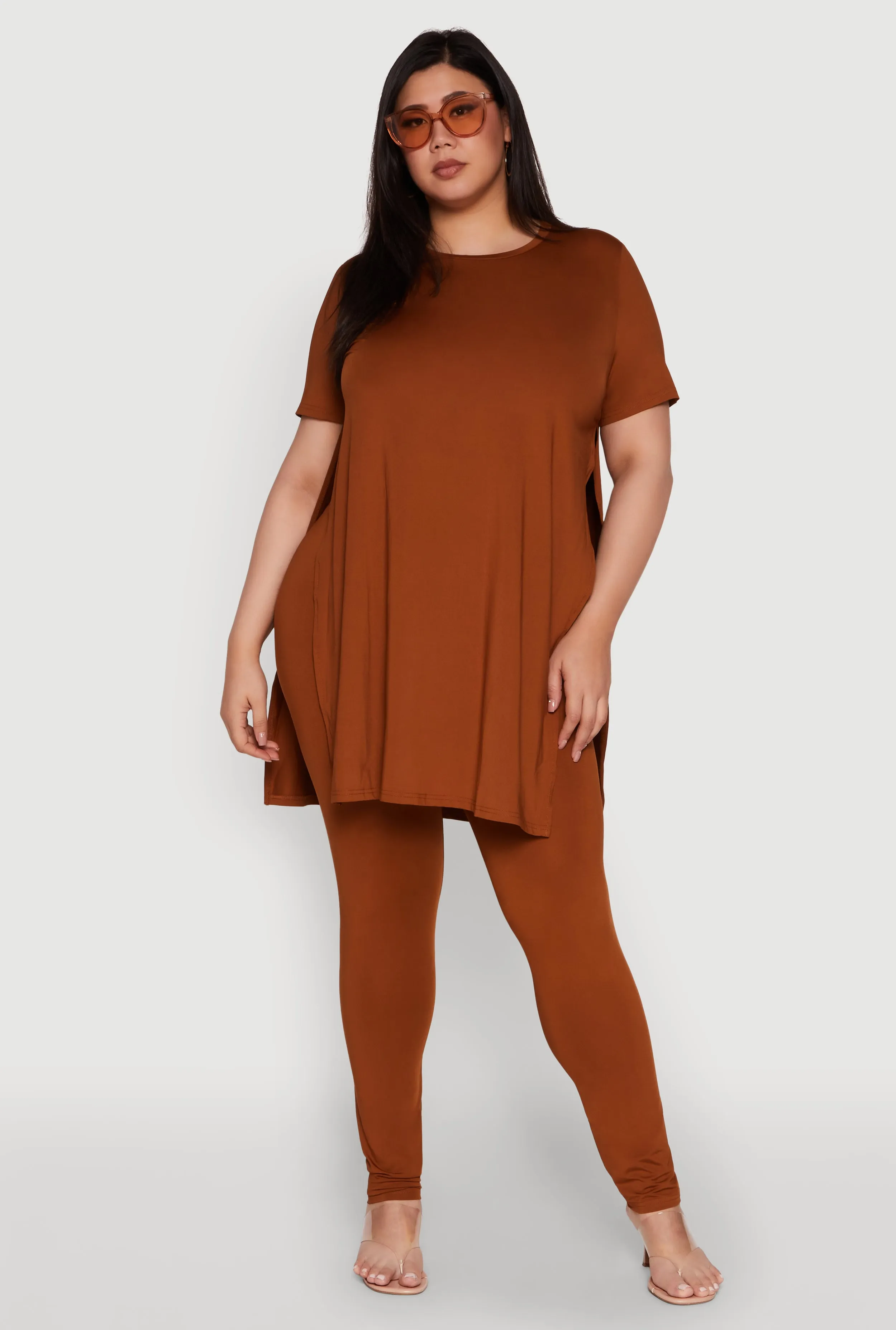 Plus Size Daisy High Waist Leggings sold by Rainbow product image thumbnail 2