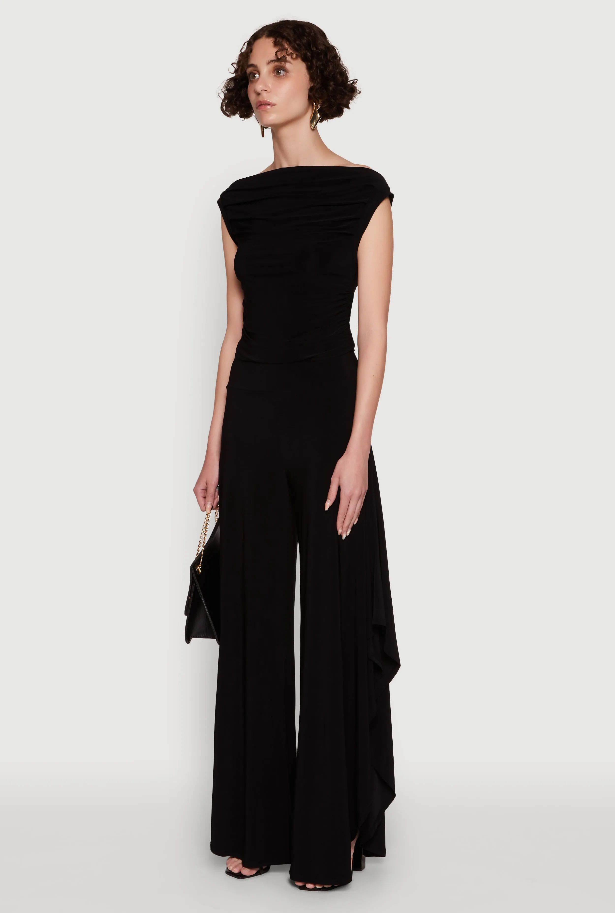 Chic Sleeveless Pleated Blouse sold by Rainbow product image thumbnail 5